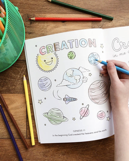 Colored With Grace - Kids Coloring Book