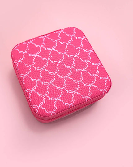 DESIGNED JEWELRY ORGANIZER TRAVEL BOX CASE | 40P566